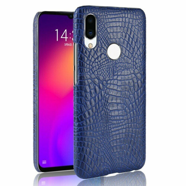 

Защитный чехол Deexe Croco Style для Meizu Note 9 - Dark Blue