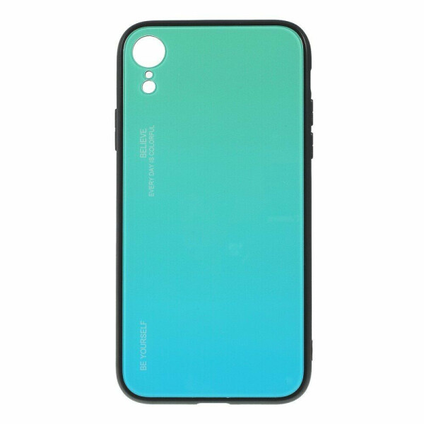 

Защитный чехол Deexe Gradient Color для Apple iPhone XR - Cyan / Blue
