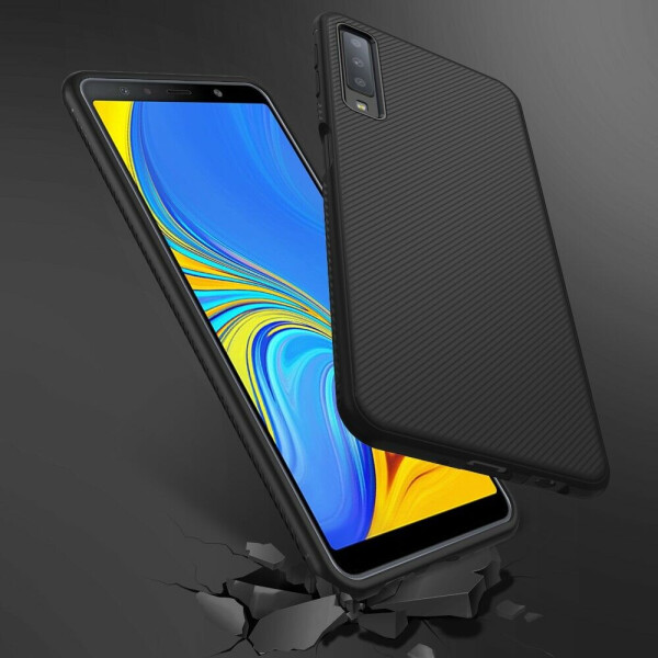 

Защитный чехол UniCase Twill Soft для Samsung Galaxy A7 2018 (A750) - Black