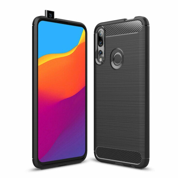 

Защитный чехол UniCase Carbon для Huawei P Smart Z / Honor 9X - Black