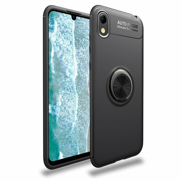 

Защитный чехол UniCase Magnetic Ring для Huawei Y5 (2019) / Honor 8S / Honor 8S Prime - All Black