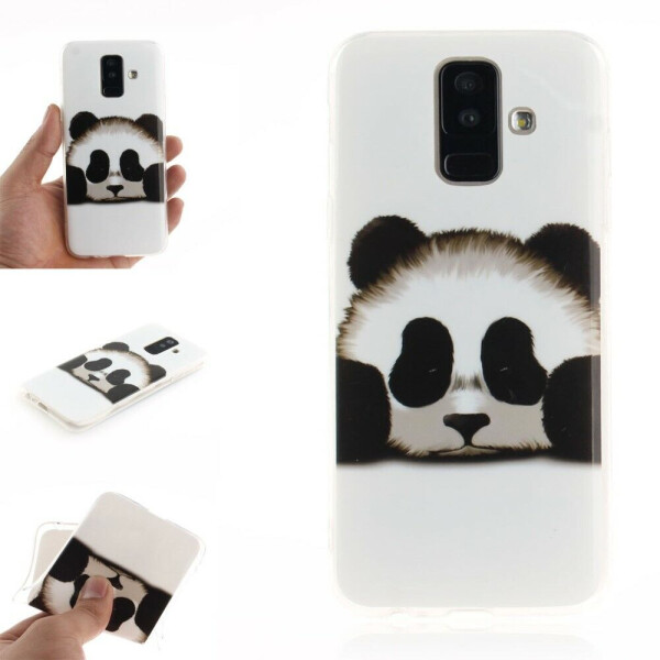

Силиконовый (TPU) чехол Deexe Life Style для Samsung Galaxy A6+ 2018 (A605) - Lovely Panda