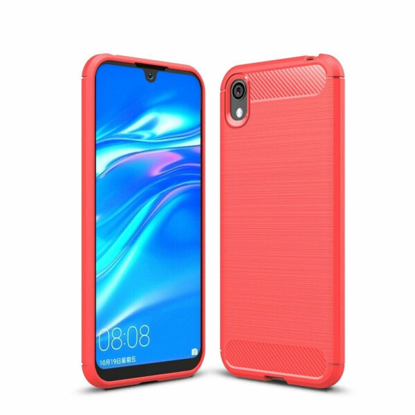 

Защитный чехол UniCase Carbon для Huawei Y5 (2019) / Honor 8S / Honor 8S Prime - Red