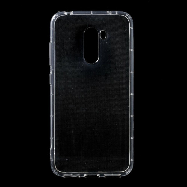 

Силиконовый (TPU) чехол Deexe Clear Cover для Xiaomi Poco F1 - Transparent
