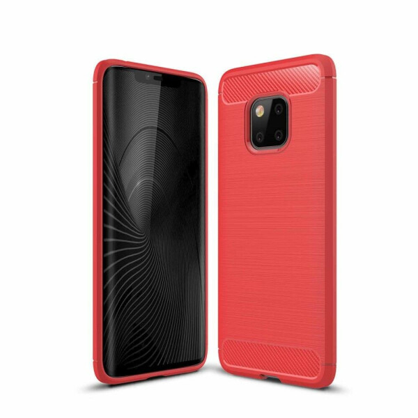 

Защитный чехол UniCase Carbon для Huawei Mate 20 Pro - Red