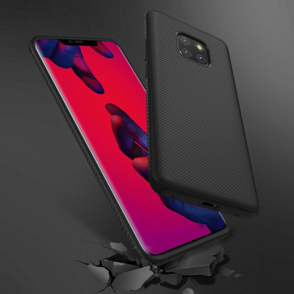 

Защитный чехол UniCase Twill Soft для Huawei Mate 20 Pro - Black