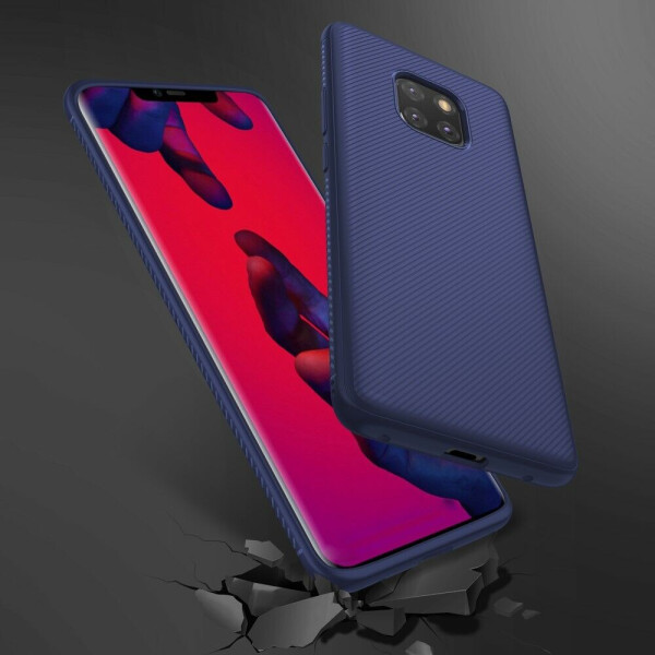 

Защитный чехол UniCase Twill Soft для Huawei Mate 20 Pro - Blue