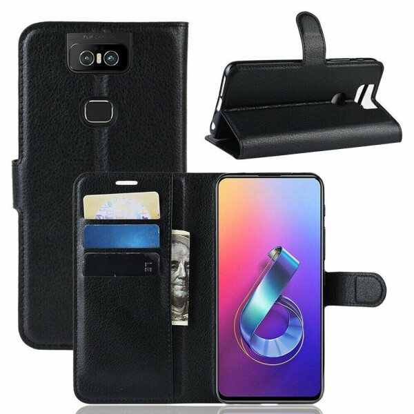 

Чехол-книжка Deexe Book Type для ASUS Zenfone 6 ZS630KL - Black