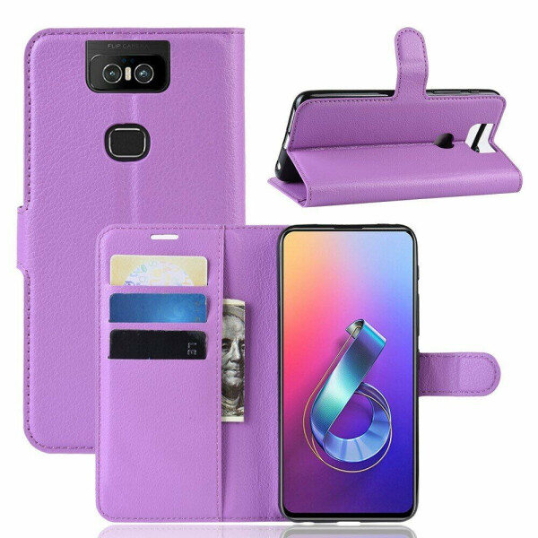 

Чехол-книжка Deexe Book Type для ASUS Zenfone 6 ZS630KL - Dark Purple