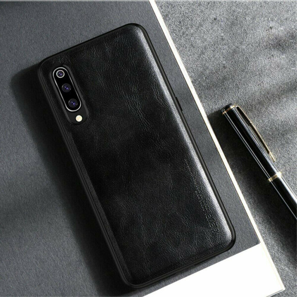 

Защитный чехол X-LEVEL Leather Back Cover для Xiaomi Mi 9 - Black