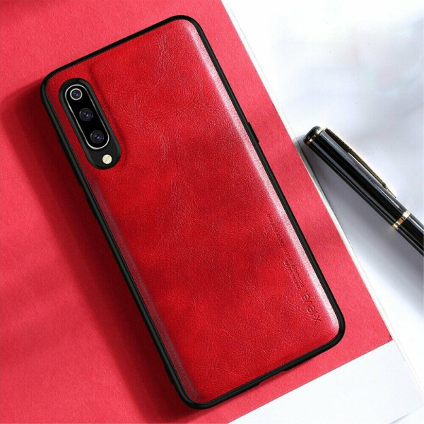 

Защитный чехол X-LEVEL Leather Back Cover для Xiaomi Mi 9 - Red