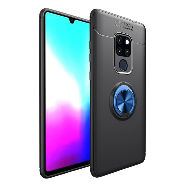 

Защитный чехол UniCase Magnetic Ring для Huawei Mate 20 - Black/Blue