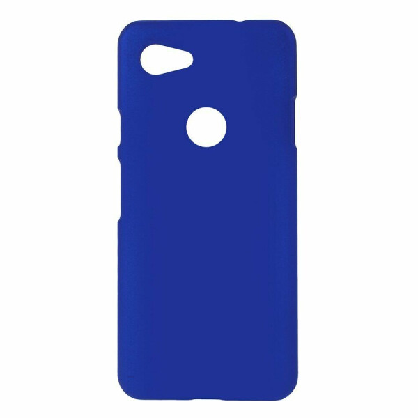 

Пластиковый чехол Deexe Hard Shell для Google Pixel 3a - Dark Blue
