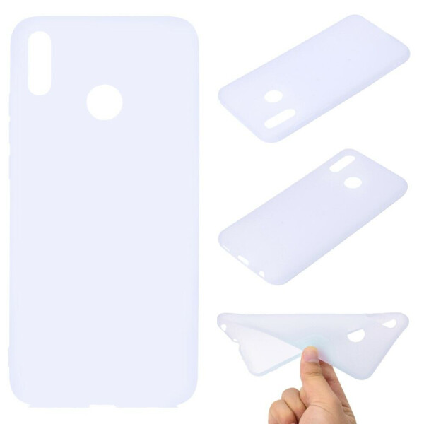 

Силиконовый (TPU) чехол Deexe Matte Case для Huawei Honor Play - White