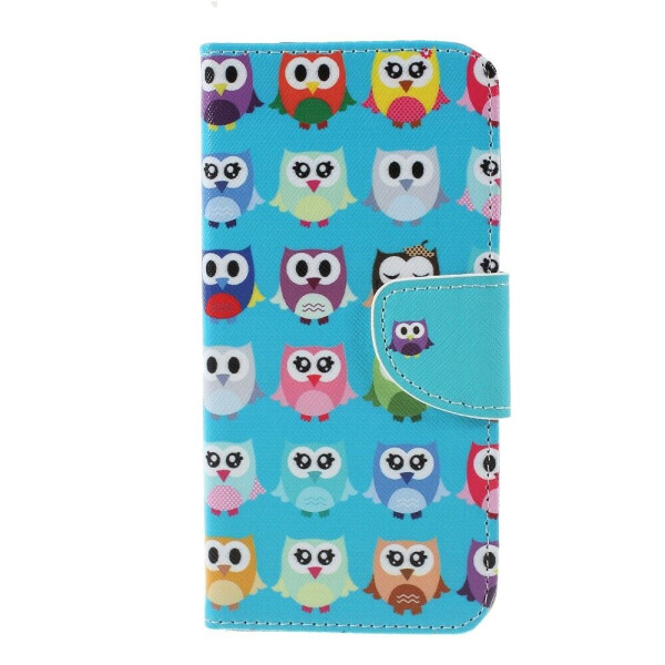 

Чехол-книжка Deexe Color Wallet для Xiaomi Redmi Note 6 / Redmi Note 6 Pro - Multiple Owls