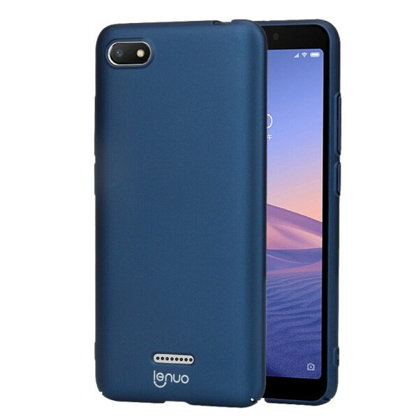 

Пластиковый чехол LENUO Silky Touch для Xiaomi Redmi 6A - Blue