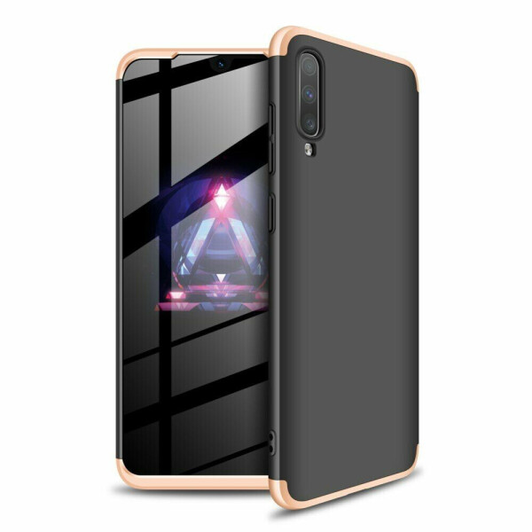 

Защитный чехол GKK Double Dip Case для Samsung Galaxy A70 (A705) - Black / Gold