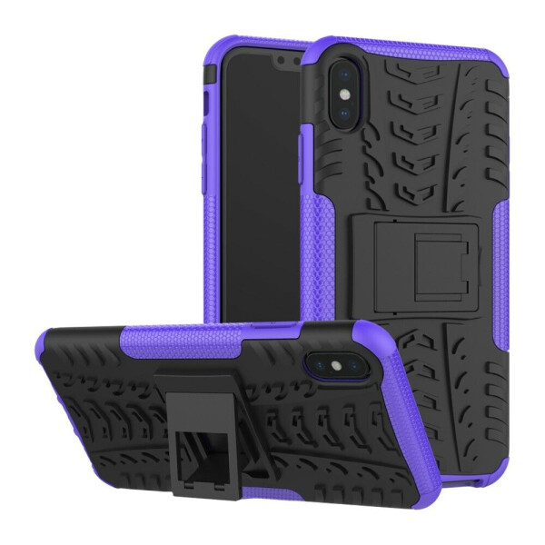 

Защитный чехол UniCase Hybrid X для Apple iPhone XS Max - Black / Purple