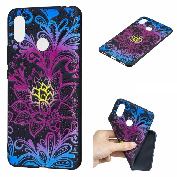

Силиконовый (TPU) чехол Deexe Life Style для Xiaomi Mi Max 3 - Unique Flower