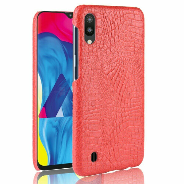 

Защитный чехол Deexe Croco Style для Samsung Galaxy M10 (M105) - Red