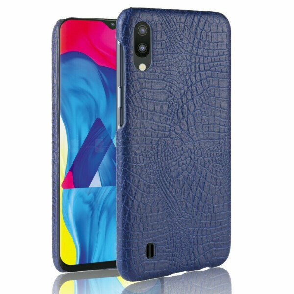 

Защитный чехол Deexe Croco Style для Samsung Galaxy M10 (M105) - Blue
