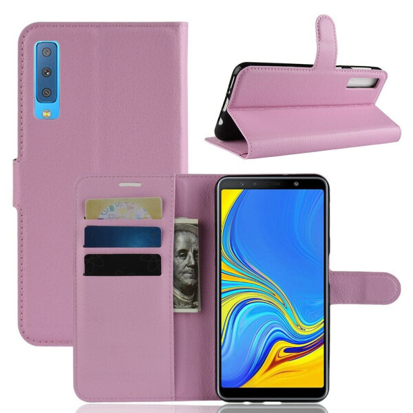 

Чехол-книжка Deexe Wallet Style для Samsung Galaxy A7 2018 (A750) - Pink