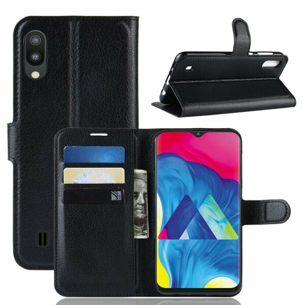 

Чехол-книжка Deexe Book Type для Samsung Galaxy M10 (M105) - Black