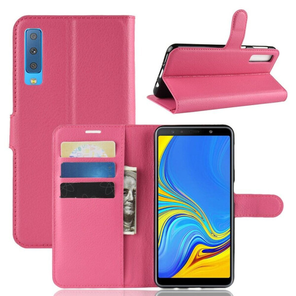 

Чехол-книжка Deexe Wallet Style для Samsung Galaxy A7 2018 (A750) - Rose