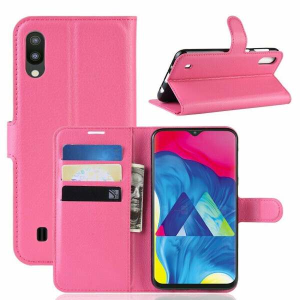 

Чехол-книжка Deexe Book Type для Samsung Galaxy M10 (M105) - Rose