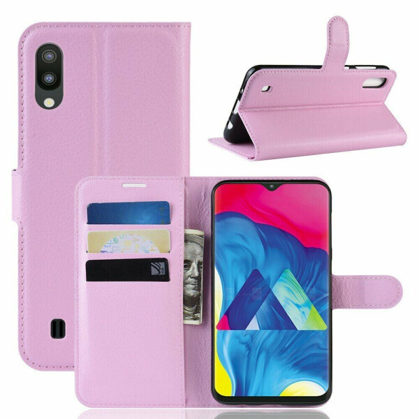 

Чехол-книжка Deexe Book Type для Samsung Galaxy M10 (M105) - Pink
