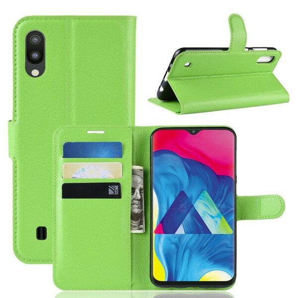 

Чехол-книжка Deexe Book Type для Samsung Galaxy M10 (M105) - Green