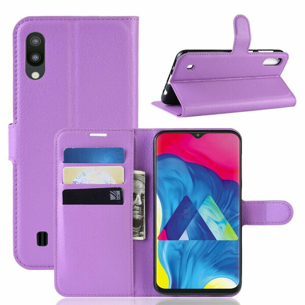 

Чехол-книжка Deexe Book Type для Samsung Galaxy M10 (M105) - Purple
