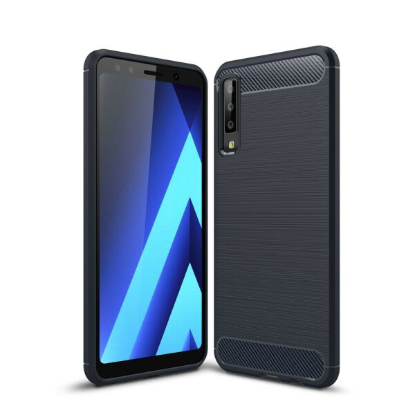 

Защитный чехол UniCase Carbon для Samsung Galaxy A7 2018 (A750) - Dark Blue