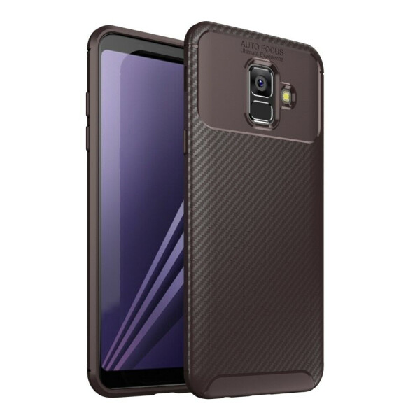 

Защитный чехол Deexe Fusion для Samsung Galaxy A6 2018 (A600) - Brown