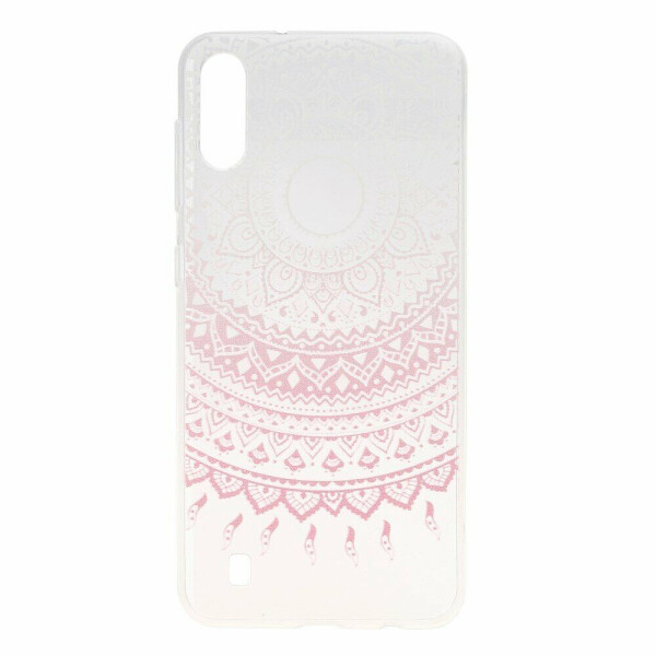

Силиконовый (TPU) чехол Deexe Pretty Glossy для Samsung Galaxy M10 (M105) - Pink Flower