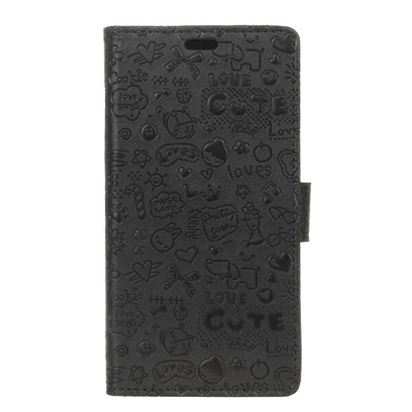 

Чехол-книжка UniCase Graffiti Pattern для Samsung Galaxy J2 Core (J260) - Black