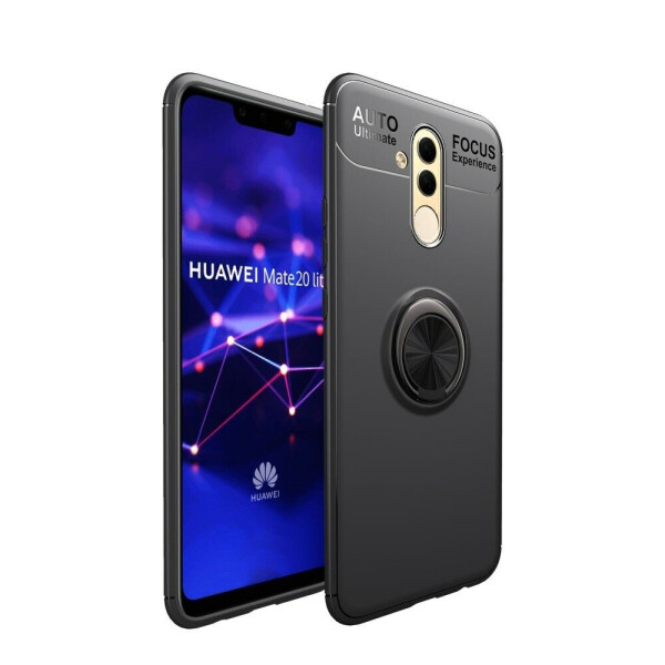 

Защитный чехол UniCase Magnetic Ring для Huawei Mate 20 Lite - Black