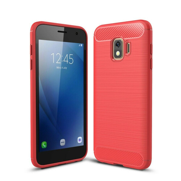 

Защитный чехол UniCase Carbon для Samsung Galaxy J2 Core (J260) - Red