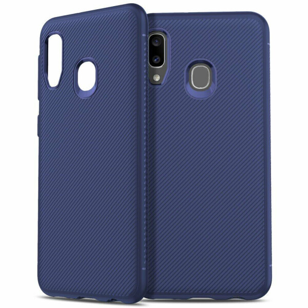 

Защитный чехол UniCase Twill Soft для Samsung Galaxy A20e (A202) - Blue