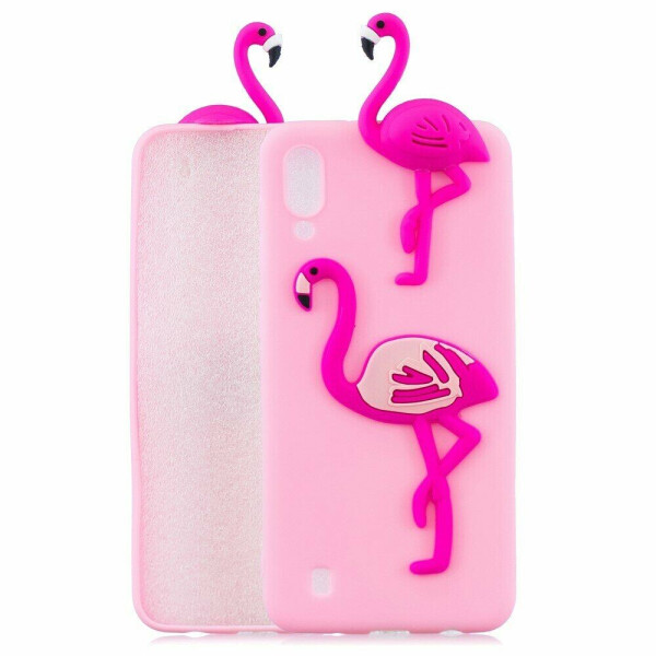 

Силиконовый (TPU) чехол UniCase 3D Cartoon Pattern для Samsung Galaxy M10 (M105) - Flamingo
