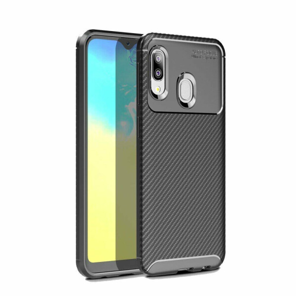 

Защитный чехол Deexe Fusion для Samsung Galaxy A20e (A202) - Black