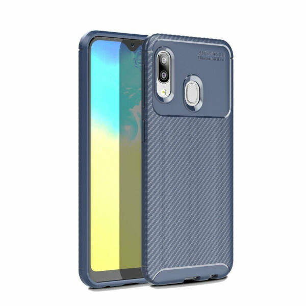 

Защитный чехол Deexe Fusion для Samsung Galaxy A20e (A202) - Blue