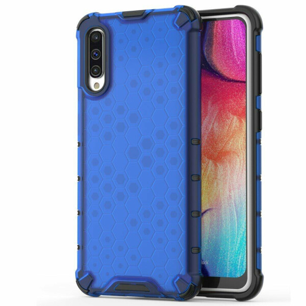 

Защитный чехол Deexe Honeycomb Series для Samsung Galaxy A50 (A505) / A30s (A307) / A50s (A507) - Blue
