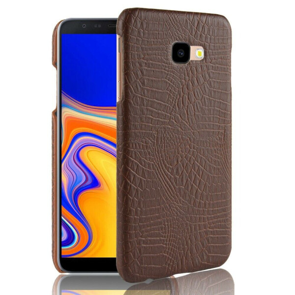 

Пластиковый чехол Deexe Croco Style для Samsung Galaxy J4+ (J415) - Coffee