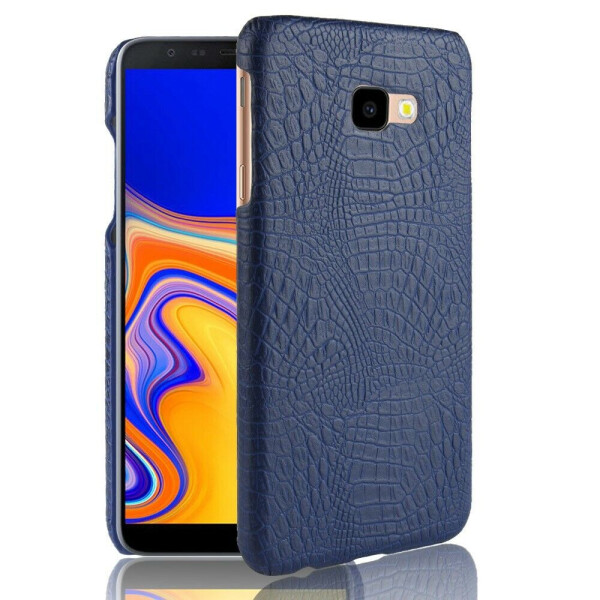 

Пластиковый чехол Deexe Croco Style для Samsung Galaxy J4+ (J415) - Dark Blue