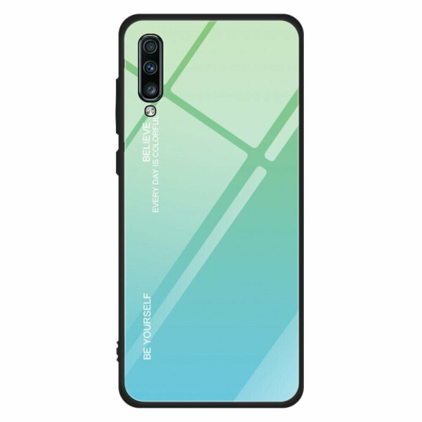 

Защитный чехол Deexe Gradient Color для Samsung Galaxy A70 (A705) - Blue / Green