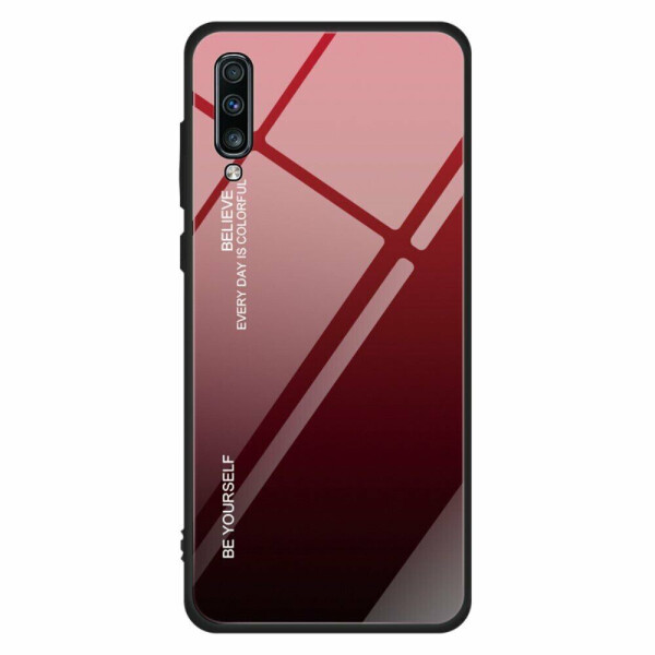 

Защитный чехол Deexe Gradient Color для Samsung Galaxy A70 (A705) - Red / Black