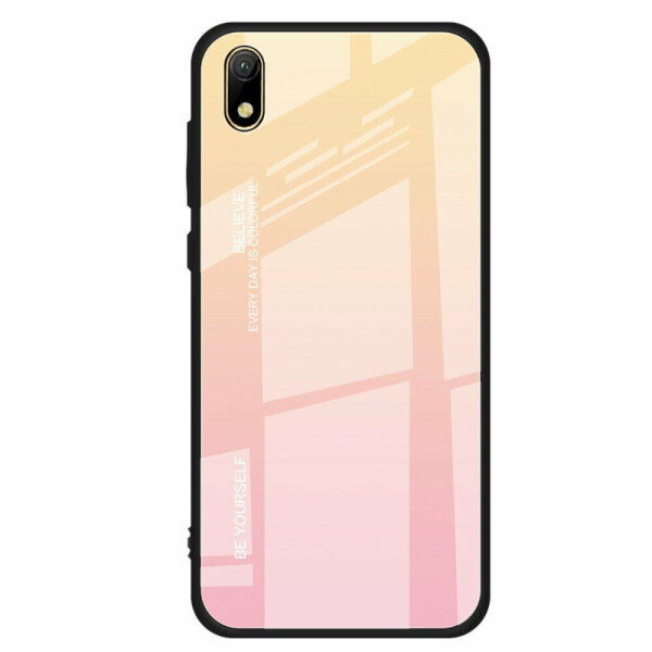 

Защитный чехол Deexe Gradient Color для Huawei Y5 (2019) / Honor 8S / Honor 8S Prime - Gold / Pink