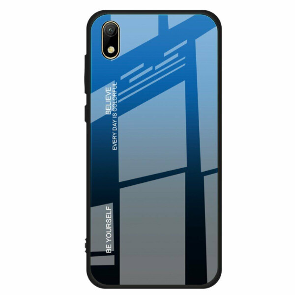 

Защитный чехол Deexe Gradient Color для Huawei Y5 (2019) / Honor 8S / Honor 8S Prime - Blue / Black