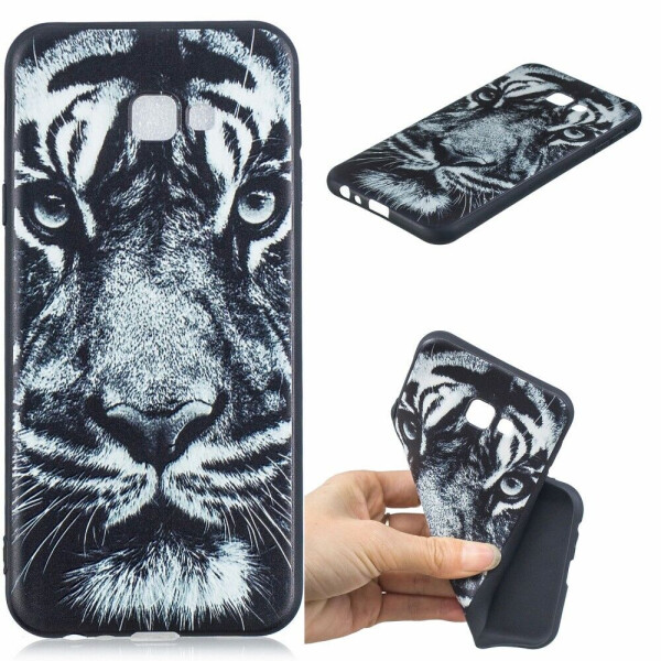 

Силиконовый (TPU) чехол Deexe Life Style для Samsung Galaxy J4+ (J415) - Tiger